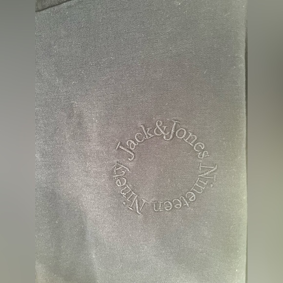 Jack & Jones Navy Blue Hoodie - Picture 2 of 9